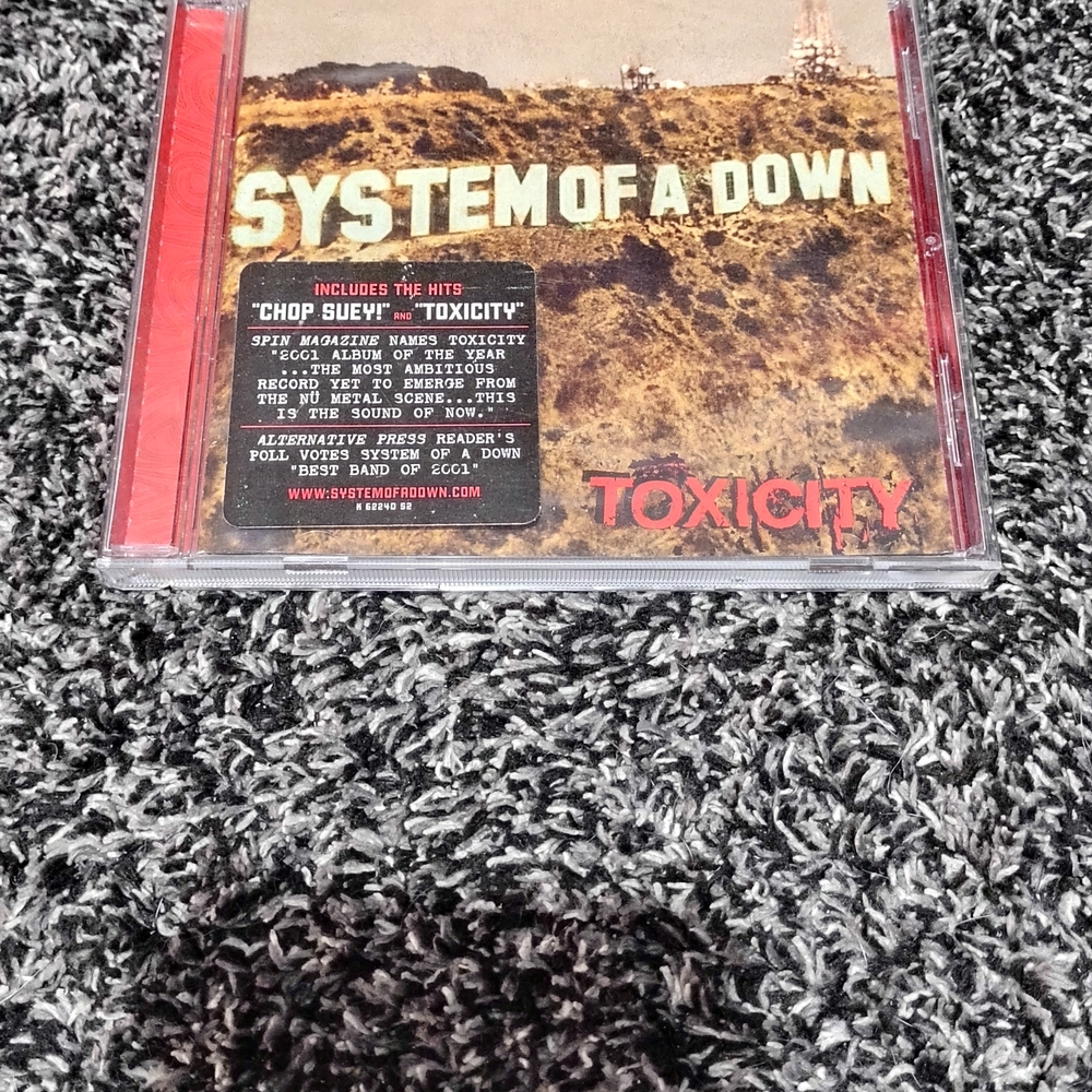 System of a Down 'Toxicity' CD